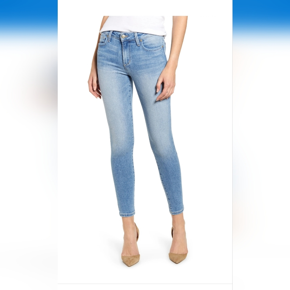 Joe's The Icon mid rise skinny ankle size 26 Dita